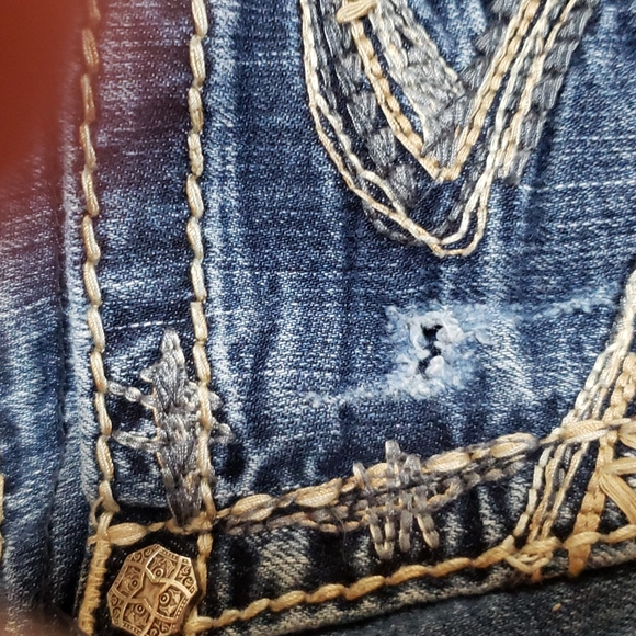 Silver denim jeans - Picture 10 of 11